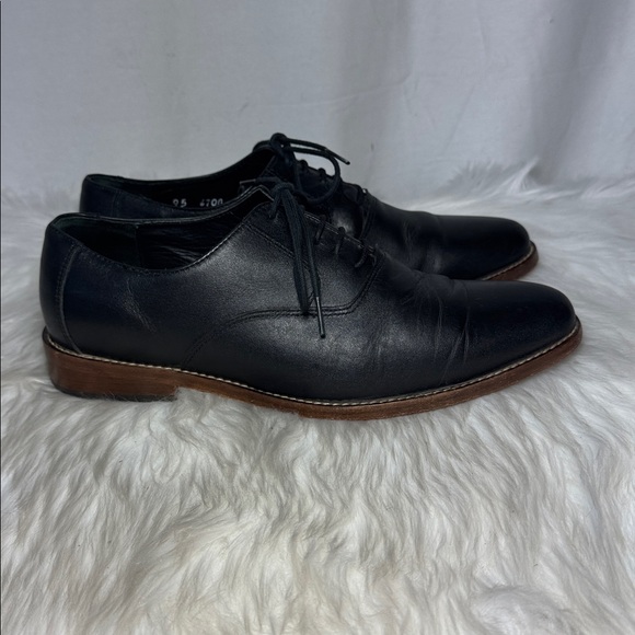 Nisolo Men's Classic Everyday Black Leather Oxfords Sz 9.5 - Picture 5 of 7